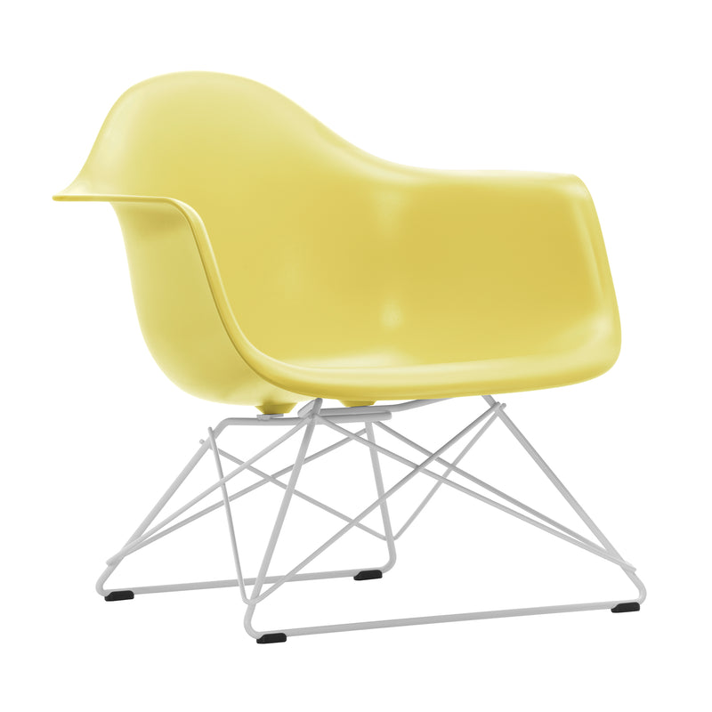 Vitra - Eames Plastic Armchair LAR RE | citron RE / weiß