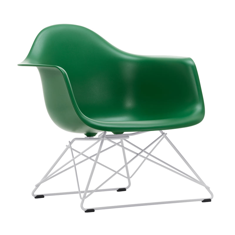 Vitra - Eames Plastic Armchair LAR RE | smaragd RE / weiß 