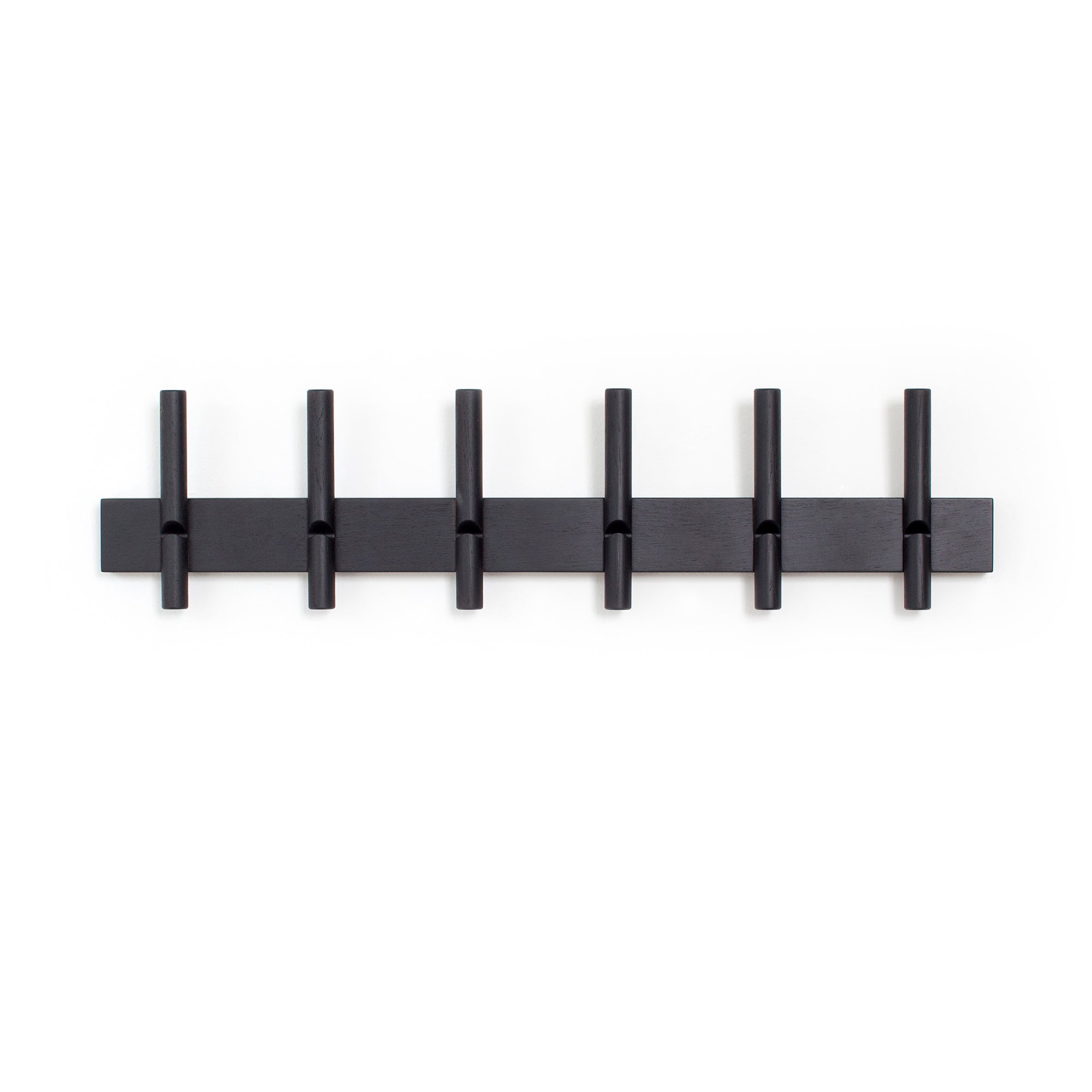 We Do Wood - Roon &amp; Rahn Reces Wandgarderobe | 78 cm / Eiche/schwarz