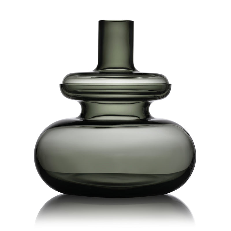 Zone Denmark - Inu Vase | Ø 31,7 x 33 cm / smokey grey