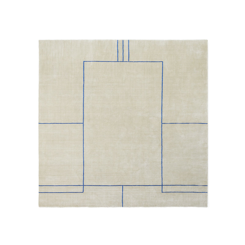 &amp;Tradition - Cruise Teppich | 240 x 240 cm / Aden desert beige