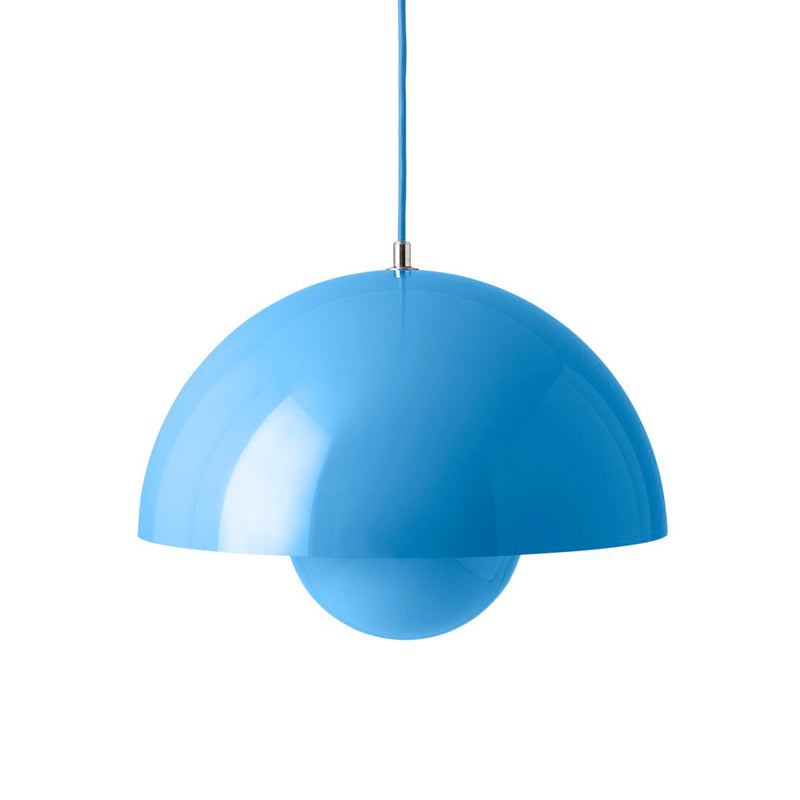 &amp;Tradition - FlowerPot Pendelleuchte VP7 | swim blau