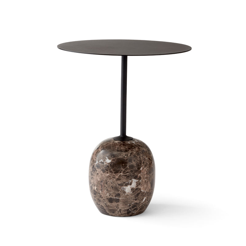 &amp;Tradition - Lato Beistelltisch | rund Ø 40 cm, H 50 cm / schwarz