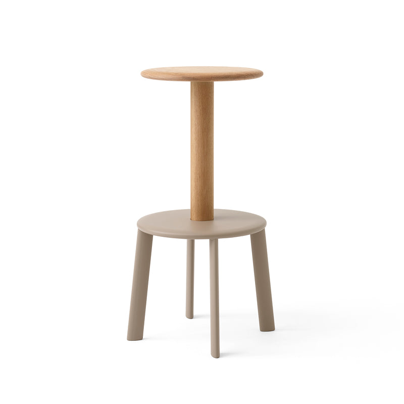 &amp;Tradition - Massif AV40 Barhocker | grau-beige