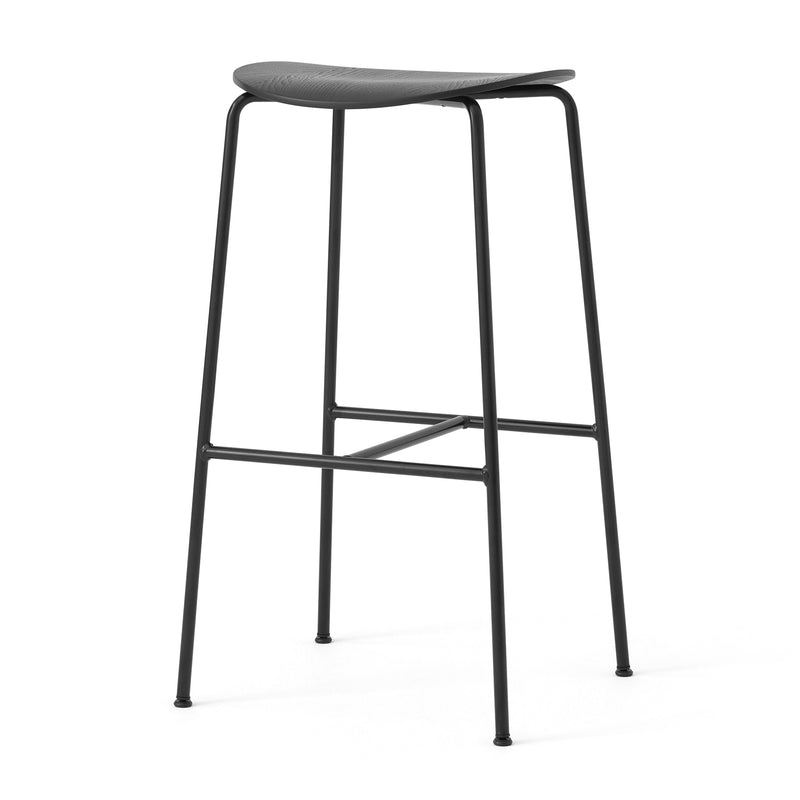 &amp;Tradition - Pavilion Barhocker | Eiche Schwarz / H 79 cm