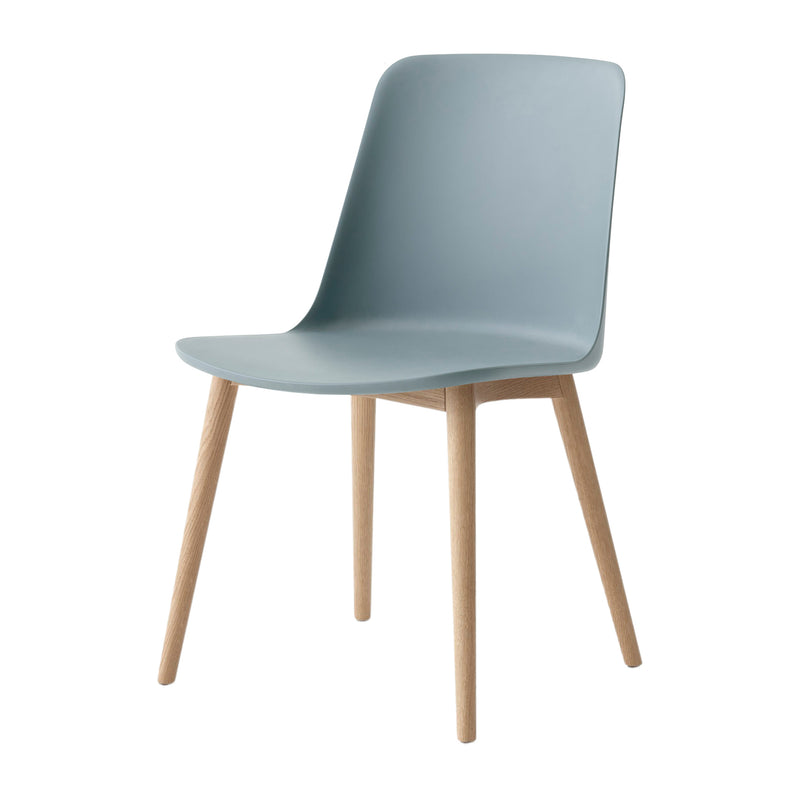 &amp;Tradition - Rely Side Chair HW71 | hellblau / Eiche