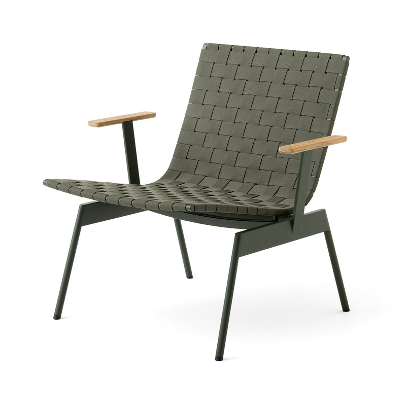 &amp;Tradition - Ville Outdoor Lounge Chair | AV45 / bronze grün
