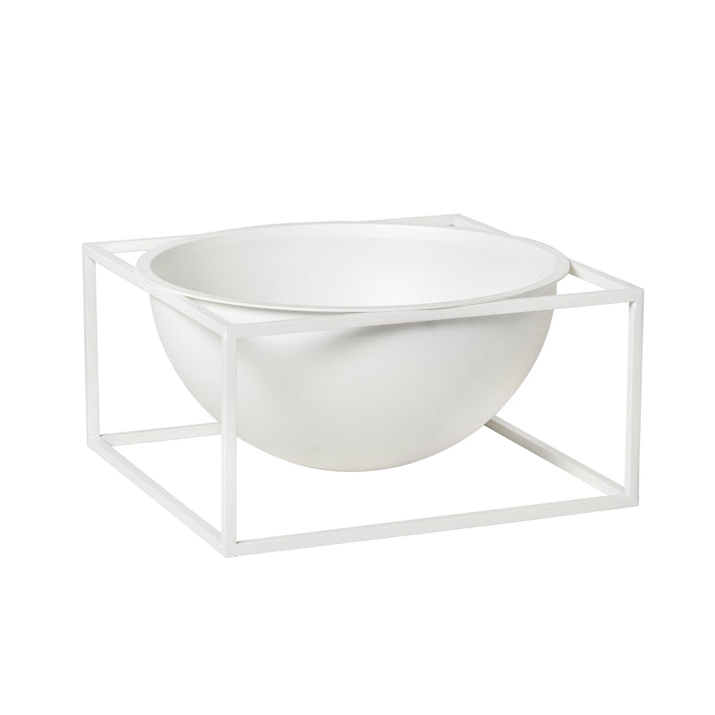Audo - Kubus Bowl | Kubus Bowl Centerpieces / large / weiß