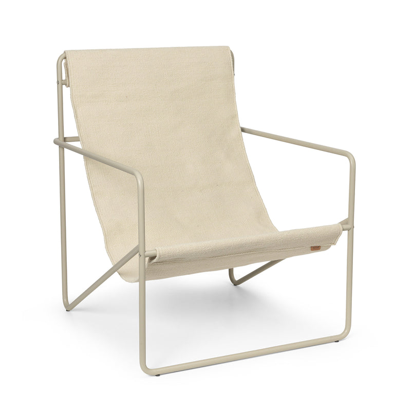 Ferm Living - Desert Lounge Chair | cashmere/cloud
