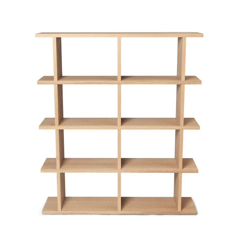Ferm Living - Kona Bücherregal | 122,5 x 141 cm / Eiche natur