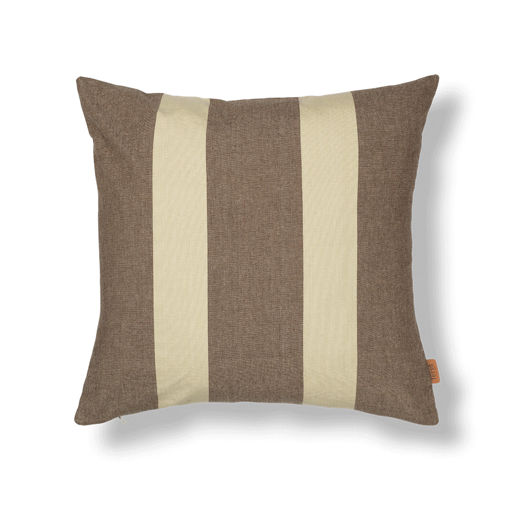 Ferm Living - Strand Outdoor Kissen | carob brown