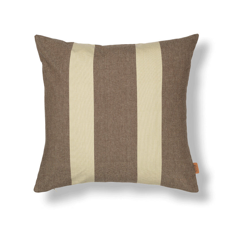 Ferm Living - Strand Outdoor Kissen | carob brown