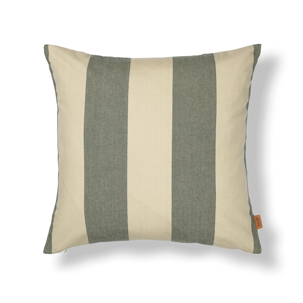 Ferm Living - Strand Outdoor Kissen | dark lichen
