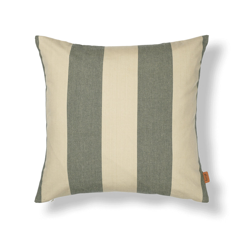 Ferm Living - Strand Outdoor Kissen | dark lichen