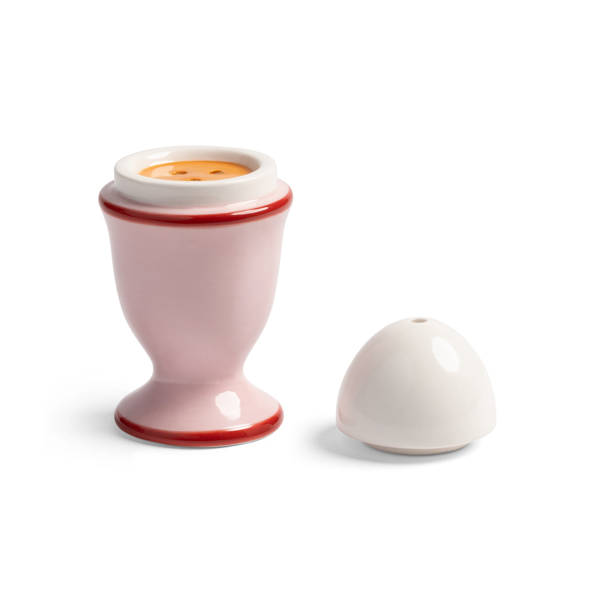 &amp;klevering - Salz- und Pfefferstreuer Egg | pink