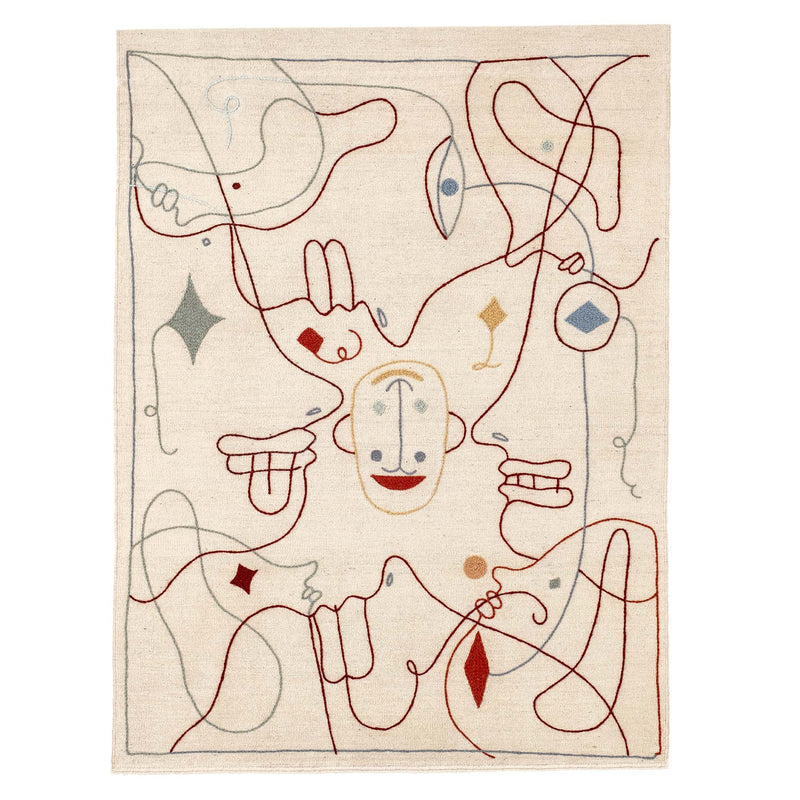 nanimarquina - Silhouette Teppich | Kilim / 200 x 300 cm